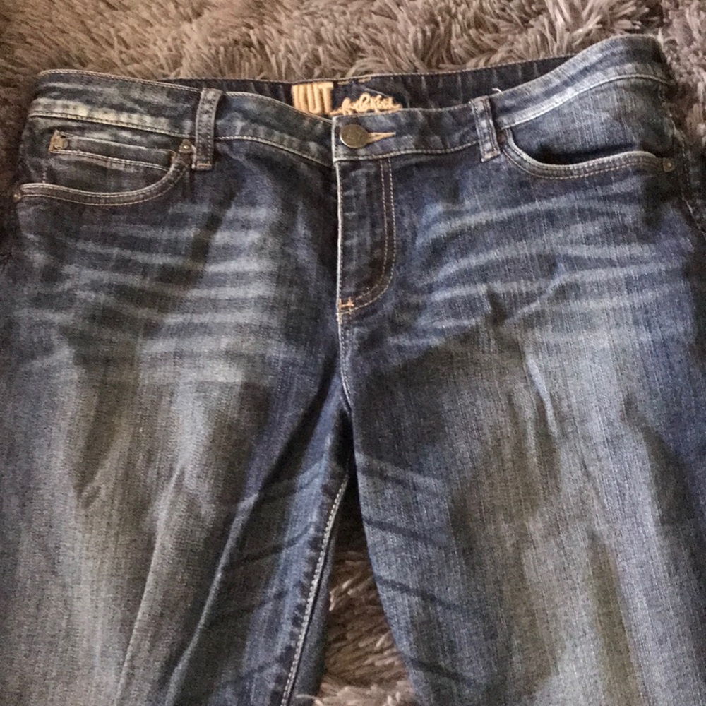 Denim blue jeans